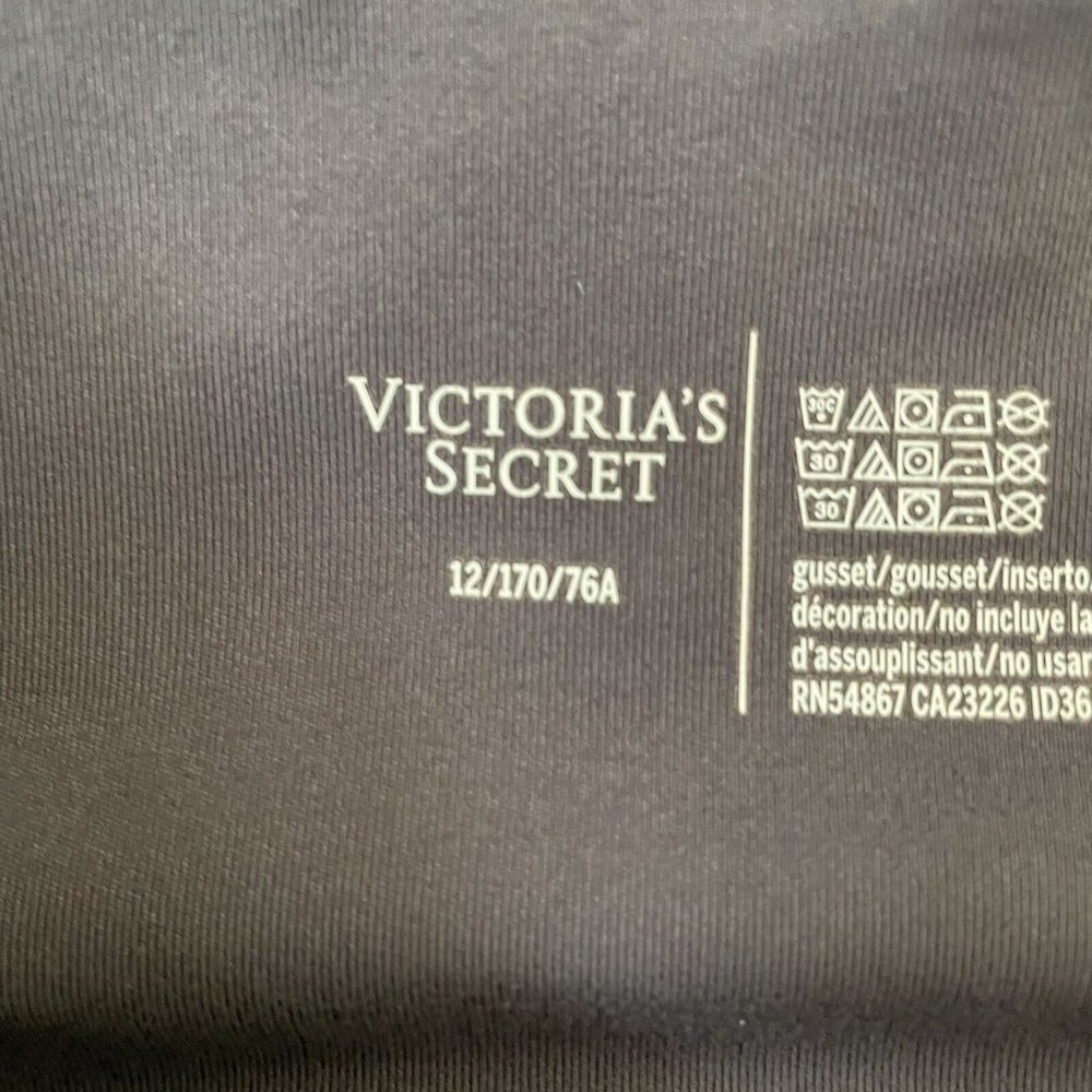 Victoria's Secret Leggings Womens 12 Grey Skinny Yoga Pants Workout Pockets - Picture 4 of 11